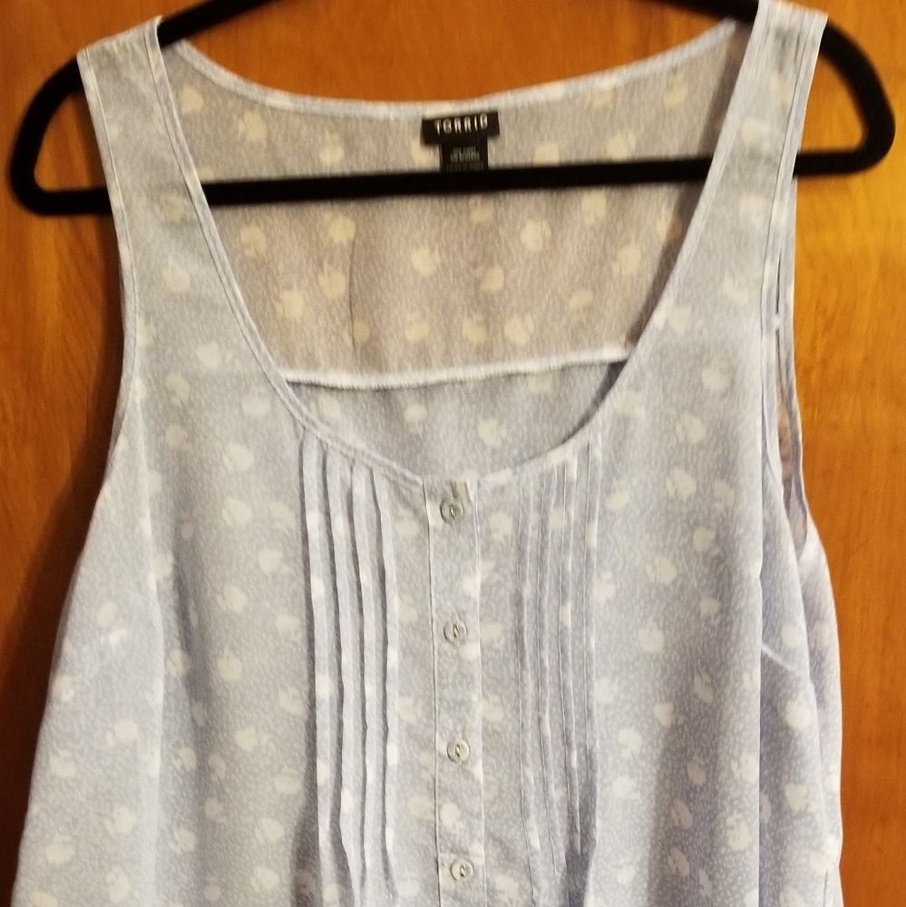 Light Blue Blouse